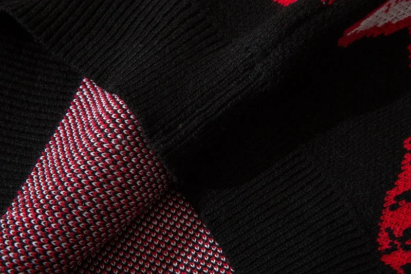 Марка New Fashion Hi Street свитера в стиле Харадзюку Для мужчин новая модель в стиле «хип-хоп» свитер Рен Для мужчин s Повседневное вязаный R2191