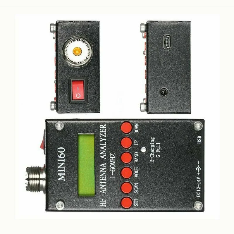 Mini60 Sark100 HF ANT SWR Антенный Анализатор метр для Bluetooth Android APP Win7 Настройка антенных тюнеров и определение потери