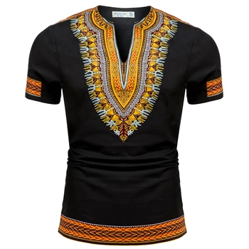 

African Men Clothes dashiki Shirt fashion african men clothing traditional african men print shirt summer top