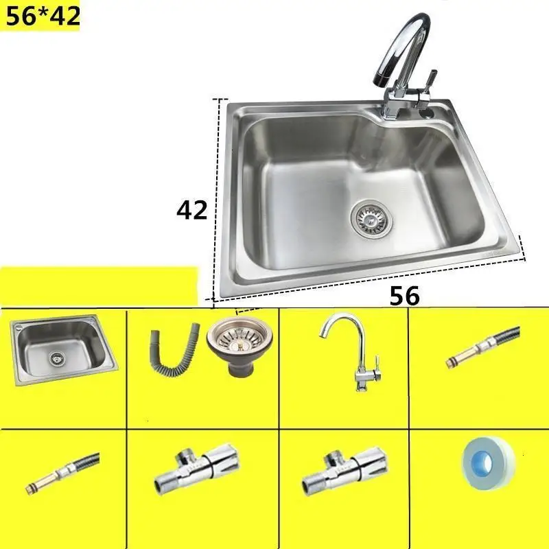 Смеситель Лава Manos Tarjas Integral Acero Inoxidable Escurridor Para De Cocina Cuba Pia Cozinha Lavabo Fregadero кухонная раковина