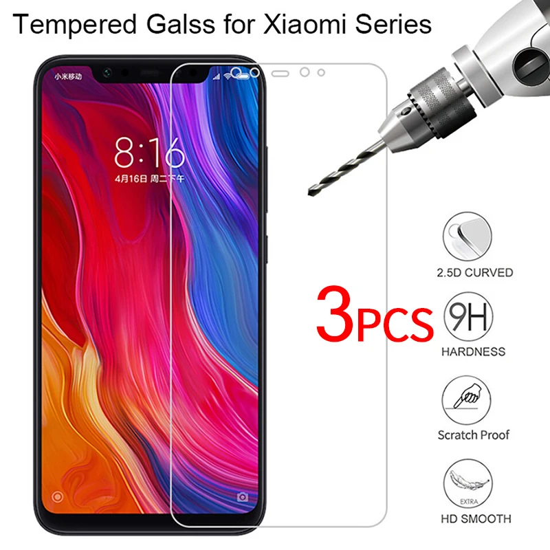 Защитная пленка из закаленного стекла 9H для Xiaomi экрана 9 Pro Mi 8 Lite SE CC9 10 защитная |