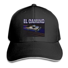 Бейсболка с принтом на заказ Chevrolet EL CAMINO 85 Лицензированная взрослая Кепка остроконечная Кепка