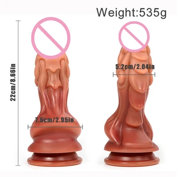 New ! Monster Dildo Sex Toys For Women Masturbators Stimulate Vaginal Anal Strap On Butt Plug Dildos Faloimetor For Women Dildo 5