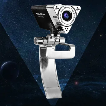 

HD1080P Drive-free Noise Reduction Computer Camera With Built-in Microphone Webcam 15x11x8cm