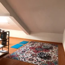 Прямоугольный ковер в скандинавском стиле 3d стерео геометрический черный, белый узор для спальни журнальный столик ковры прикроватные коврики для гостиной CF