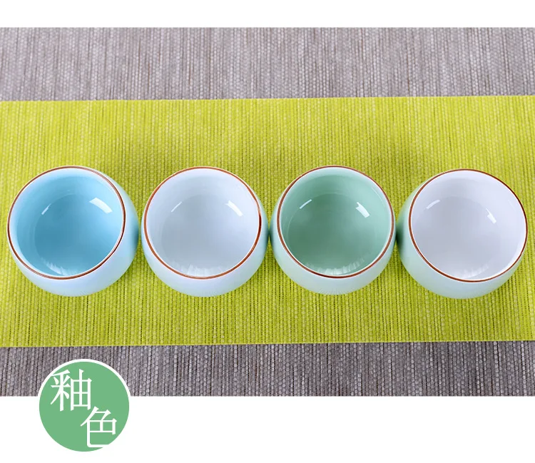 Напрямую от производителя,, чайная чашка Celadon, кунг-фу, карп мастер, удача, чашка для медитации, творческие практичные маленькие подарки