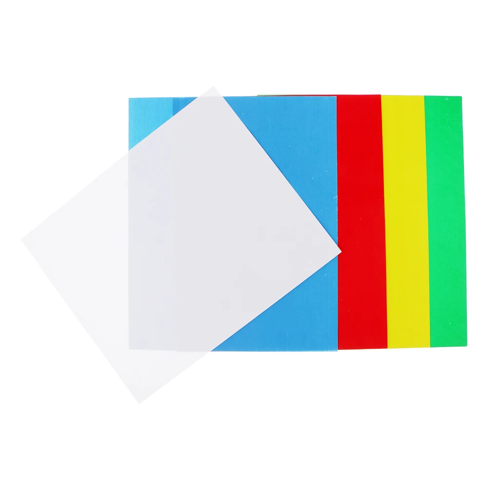 Set of 5 Sheets Transfer Paper and Tracing Paper for Drawing, Sketching, Canvas, Wood and Other Art Surfaces