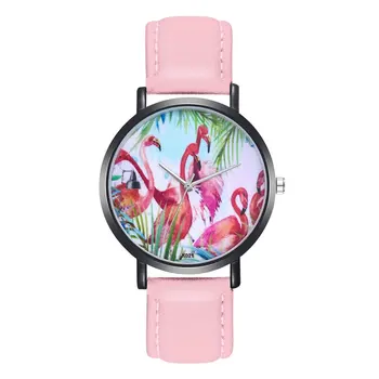 

Women Watch Quartz Watchband Multicolor Color Leather Strap Watch Band Wristwatch Strap Analog Quartz Reloj femen