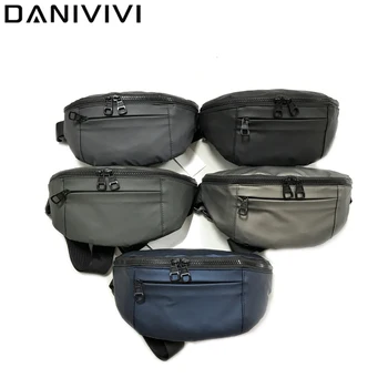

2020 New Designer Men's Belt Bag Waist Fanny Pack Sports Waterproof Shoulder Bags for Men Hip Chest Bags Solid Phone Bag Banana
