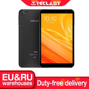  8 дюймов планшет Teclast P80X Android 9,0 4G планшетофон (плафон) SC9863A Octa Core 1280x800 IPS 2 Гб Оперативная память 32GB Встроенная память планшетный ПК GPS двой…