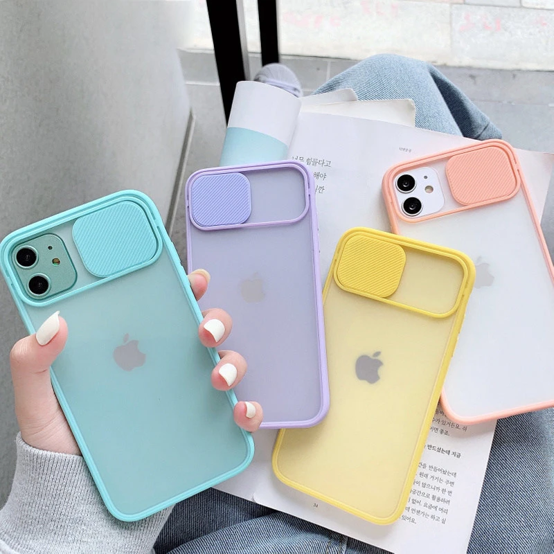 iphone 11 Pro Max phone case Camera Lens Protection Phone Case For iPhone 11 12Pro Max 8 7 6S Plus XR XS Max X XS SE 2 13 Pro Max Color Candy Soft Back Cover iphone 11 Pro Max leather case