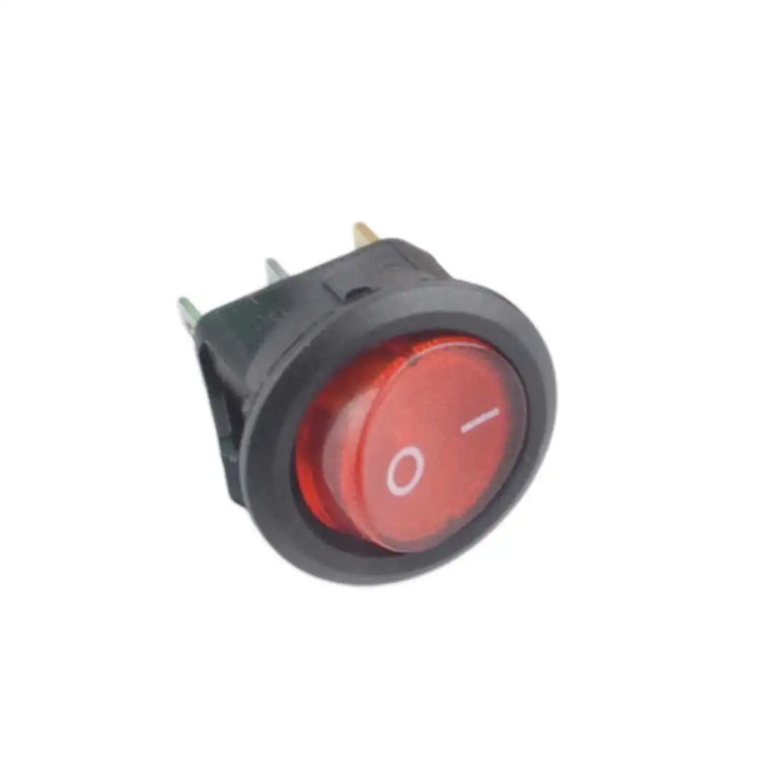 Круглый плоский выключатель лодки все медные детали 20A 12V круглый плоский переключатель режимов Светодиодный переключатель света