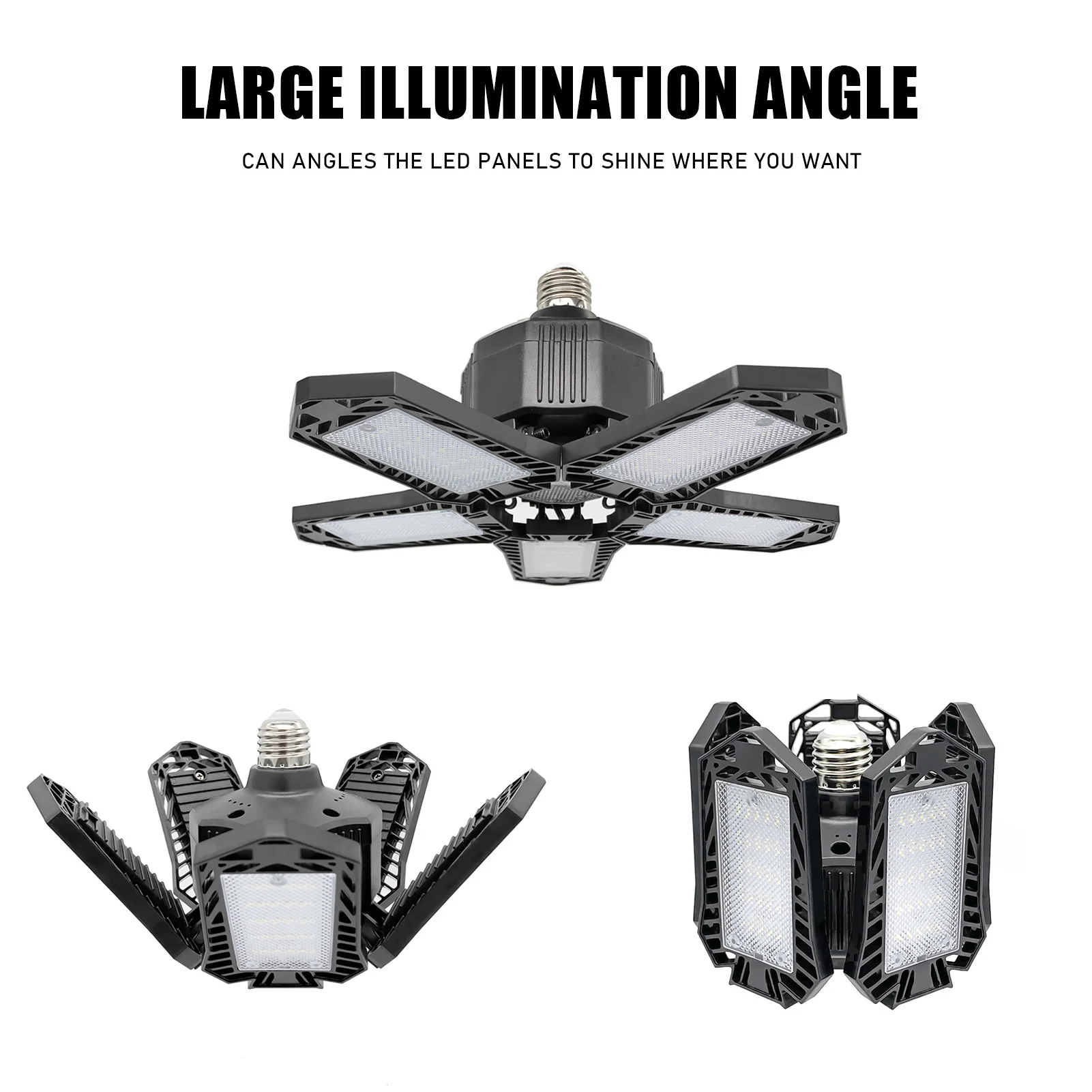 

Яркий светодиодный светильник для гаража, деформируемый светодиодный светильник для гаража, 150 Вт, светильник для гаража для подвала, мастерской, склада, чердака, 15000лм