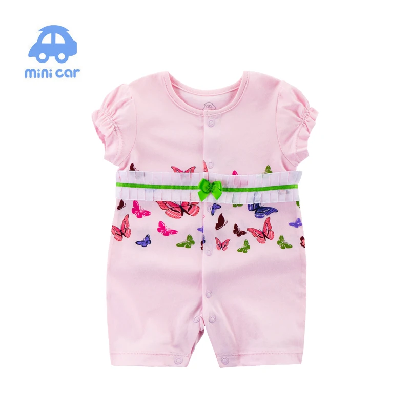 Summer Baby Rompers Boys Girls Jumpsuits Newborn Short sleeve Baby Climbing Clothes Baby Romper Infant Costumes Pajamas Baby Bodysuits for girl  Baby Rompers