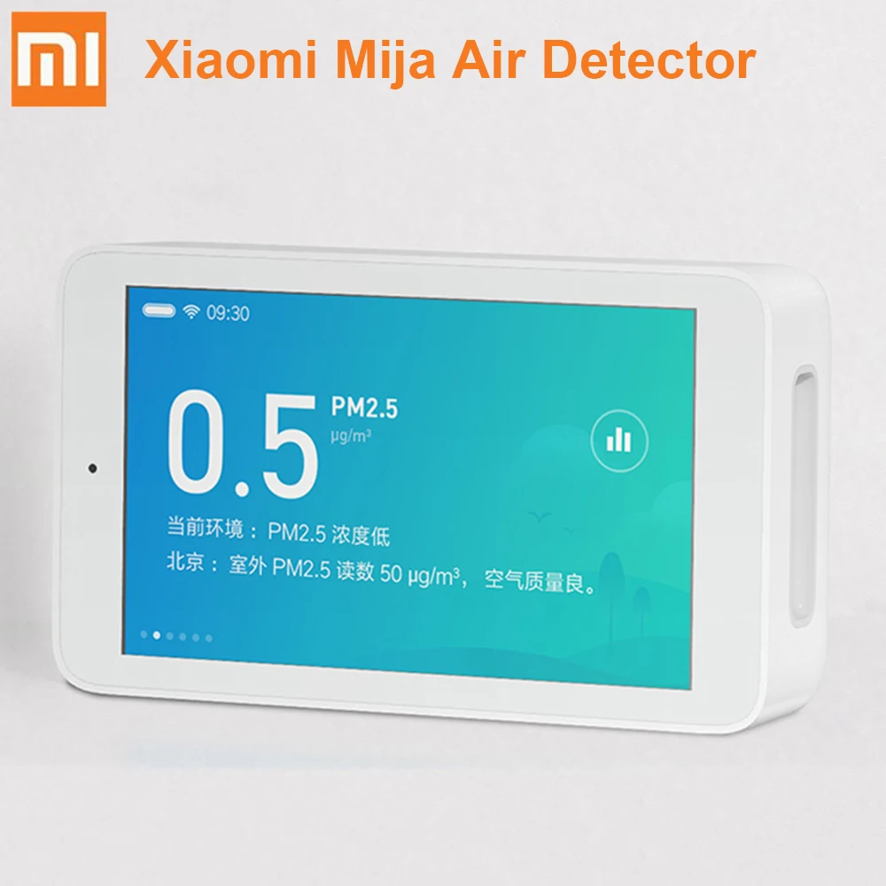 Xiaomi Mijia Новый тестер качества воздуха 3 97 дюймовый экран дистанционного