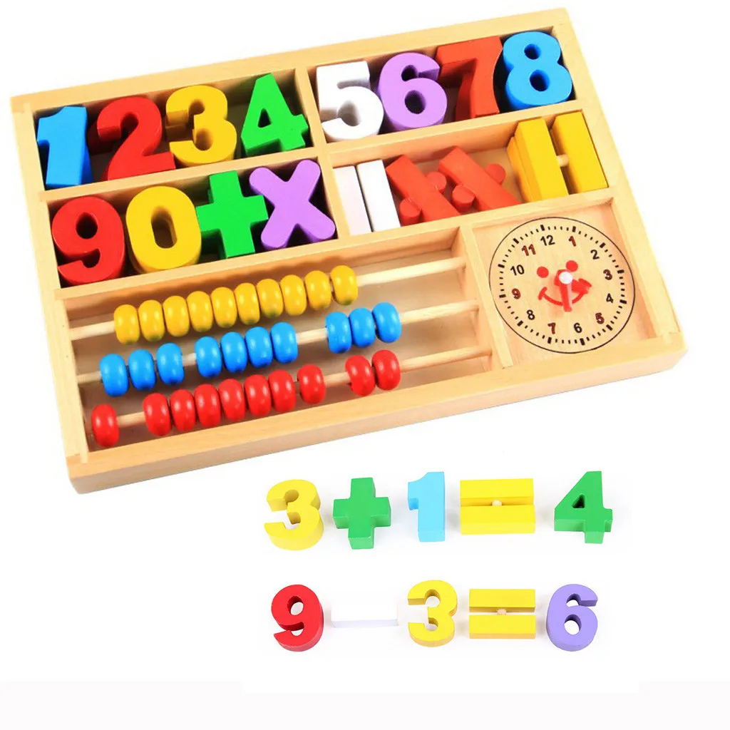 wooden counting