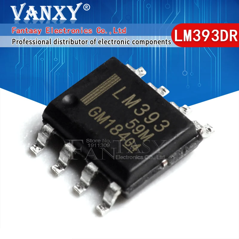 20 шт. LM393DR SOP8 LM393 SOP 8 LM393DT LM393DR2G SMD новый и оригинальный IC|Интегральные схемы| |