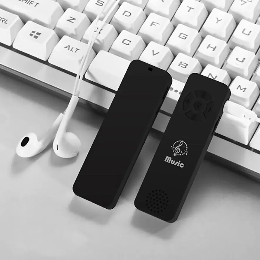 Mini-MP3 музыкальный плеер HIFI Звук MP3 плеер Поддержка TF карта простой портативный MP3 с зарядным кабелем для спорта на открытом воздухе музыкальный плеер - Цвет: black