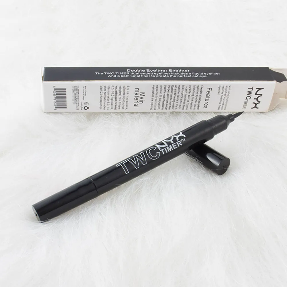 NYX макияж карандаш для подводки глаз Макияж Косметика Черный Розовый жидкий карандаш для подводки глаз Макияж инструмент maquiagem Макияж пудра тени для век ручка