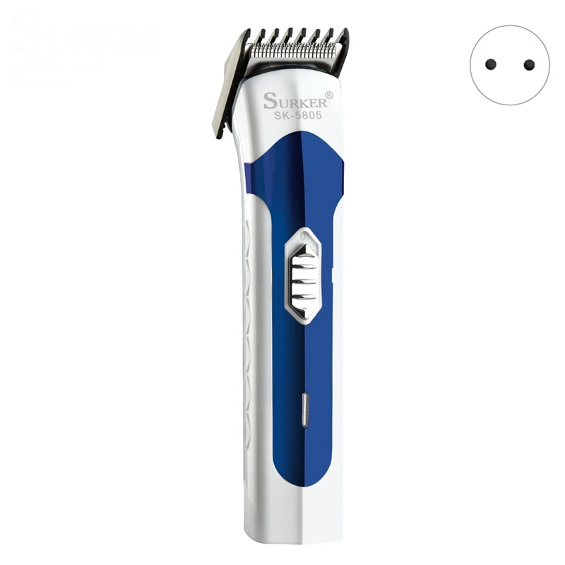 SURKER SK-5805, перезаряжаемая машинка для стрижки волос, мужская электробритва, триммер для бороды, машинка для стрижки волос, триммер для волос, EU Plug