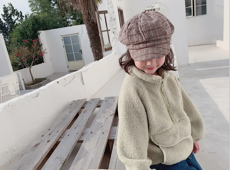 Korea Style Girls Boys Thicken Coat Winter Fashion Baby Boys Jacket Kids Clothes 2-7 Years
