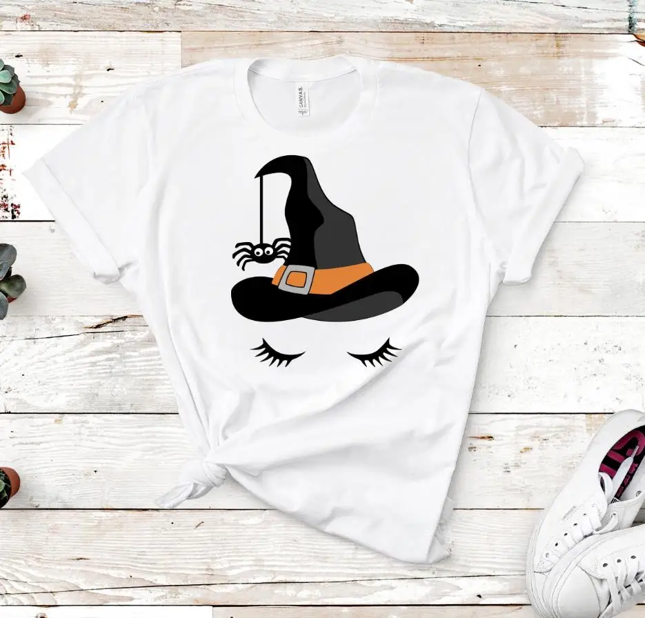 

Witch Print Women tshirt Cotton Casual Funny t shirt Gift 90s Lady Yong Girl High quality Drop Ship S-847