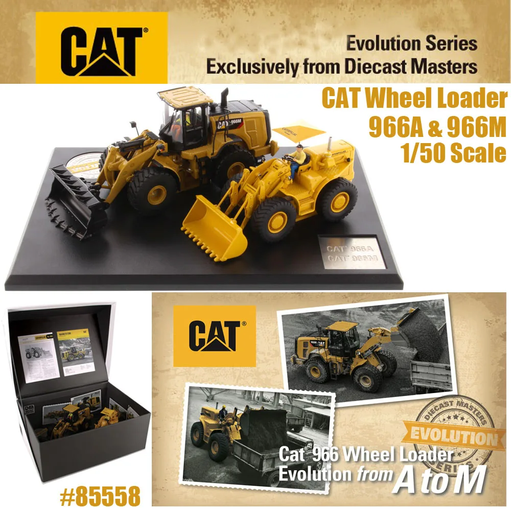 Nuova Pala Gommata Dm 1/50 Scala 966A 966M (Circa 1960-1963 E Corrente) Di Diecast Masters Per La Raccolta 85558