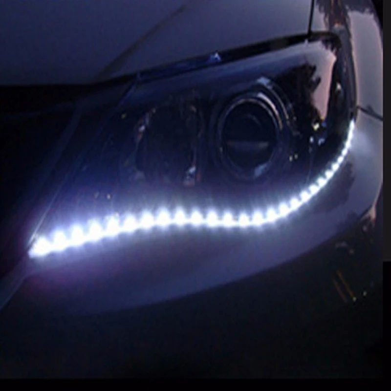 Светодиодная лента 12v Водонепроницаемая на глубине до 30 см 15 светодиоды Fiexble Светодиодная лента тесьма светильник теплый белый, красный, синий, зеленый, неоновые светодиодные светильники tira led бланка в полоску - Испускаемый цвет: White