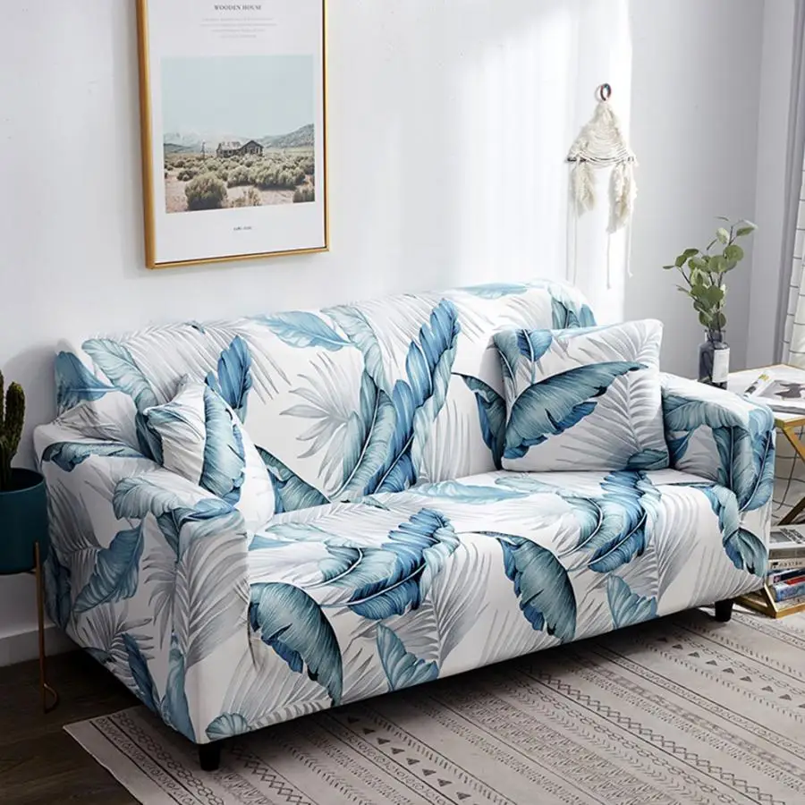 

Waterproof Elastic Dustproof Slipcover Sofa Cover Cushion Protector Elastic Sofa Cover Spandex Modern Corner For Living Room
