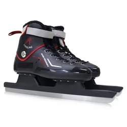 Winter Adult  Professional Thermal Thicken Ice Speed Skates Shoes With Ice Hockey Blade Speed Skating Warm Comfortable Beginner