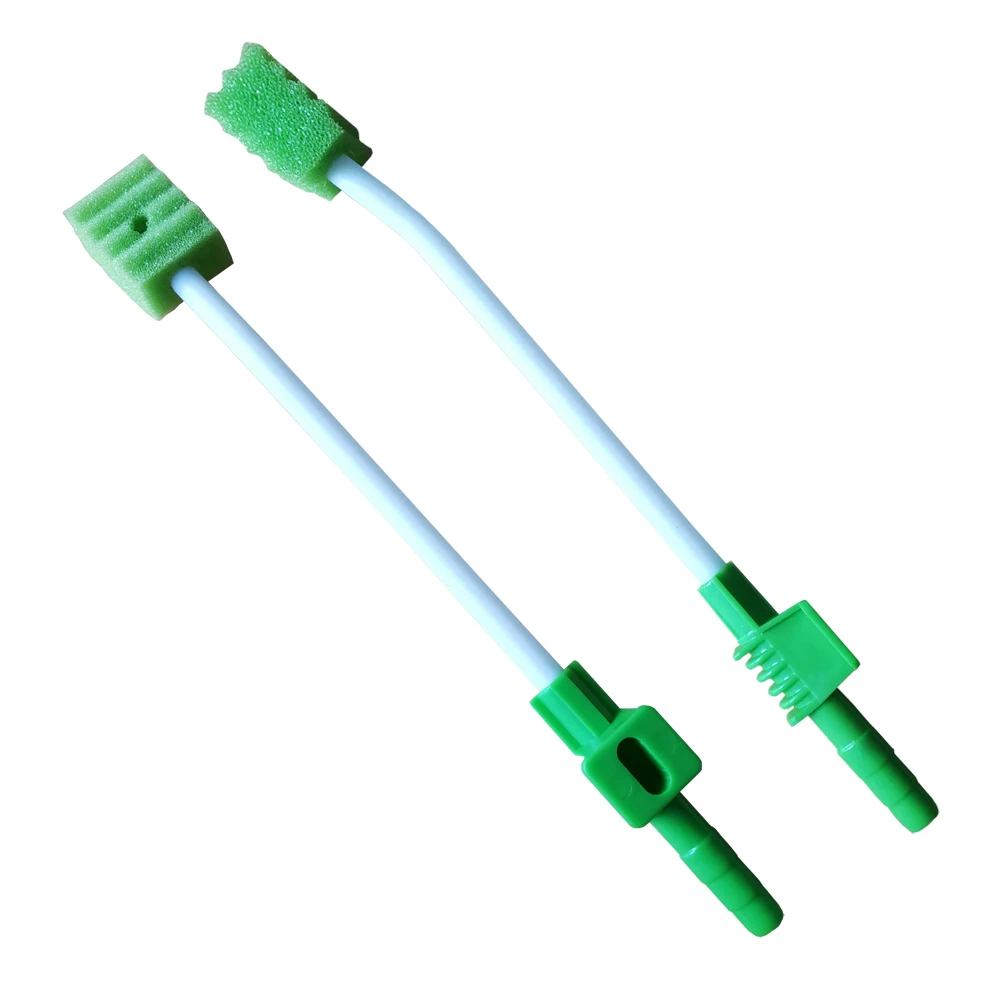 US $99.00 Disposable Medical Device Sputum Suction Sponge Swab Sponge Toothbrush Icu Suction Swab Suction Toothbrush box of 100