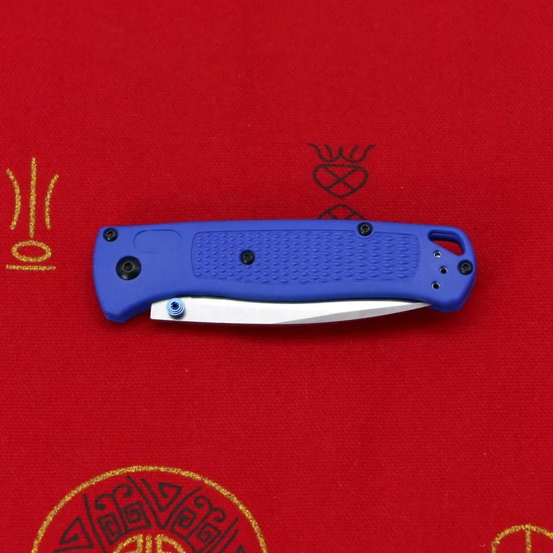 LOVOCOO BM535 Bugout nylon fiber handle Mark S30V Blade folding Pocket Survival EDC Tool camping hunt Utility outdoor Knife