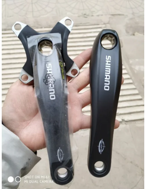 Для Shimano FC-M522 Кривошип BCD104 175 мм Hollowtech MTB набор кривошипов для велосипеда | Спорт и