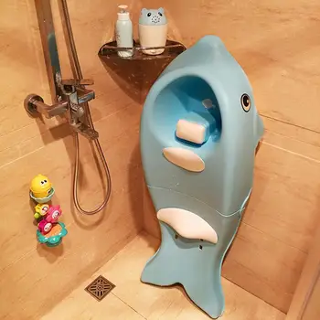 

Children's shampoo chair plus size thick foldable 1-10 year old child baby shampoo chair bed artifact