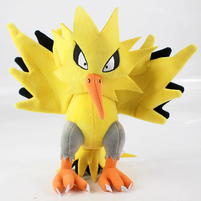 25 см Zapdos Peluche японские Мультяшные Плюшевые Игрушки отличные подарки для детей