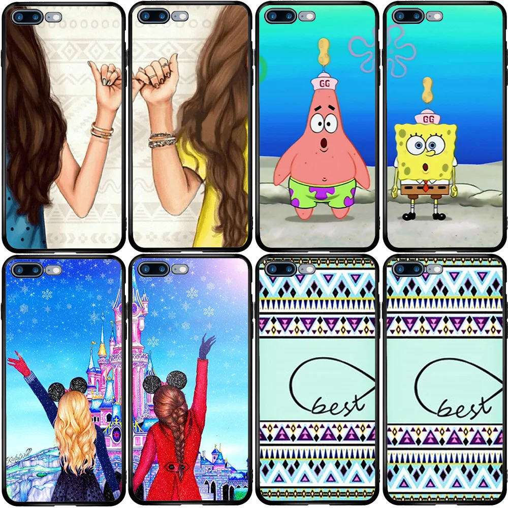 Чехол для девочек Best Friends BFF чехол Huawei Honor Mate 9 10 20 30 P Smart Z P10 P20 P30 P40 Lite Pro 2018 2019 |