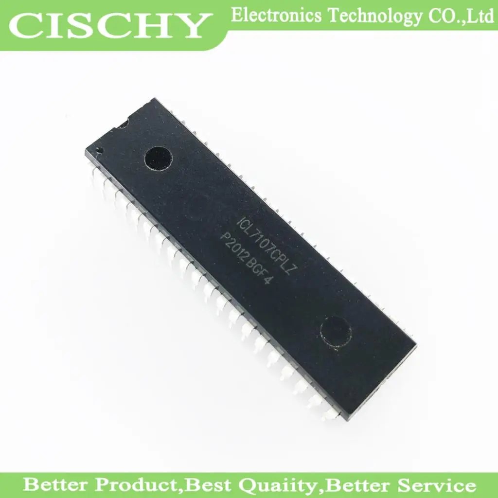 2 шт. ICL7107 ICL7107CPLZ DIP-40 | Электронные компоненты и принадлежности