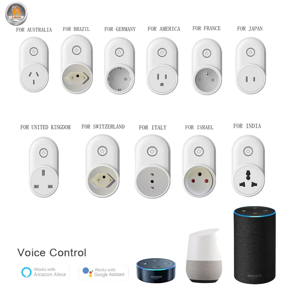 AU, US, JP, UK, EU розетка, умная розетка, 16А, умная розетка, WiFi, настенная розетка, пульт дистанционного управления, Alexa, Google, домашняя электрическая розетка, умный дом