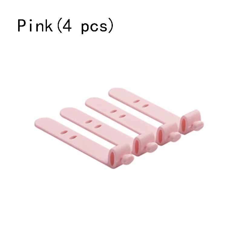 Pink Creative Travel Accessories Silica Gel Cable Gagboy Winder Earphone Protector USB Phone Holder Accessory Organizers Dropshipping - Цвет: Pink