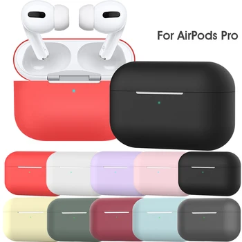 

Silicone Case For Airpods Pro Case Wireless Bluetooth For apple airpods 3 2019 Case Cover Earphone Case For Air Pods pro 3 Funda
