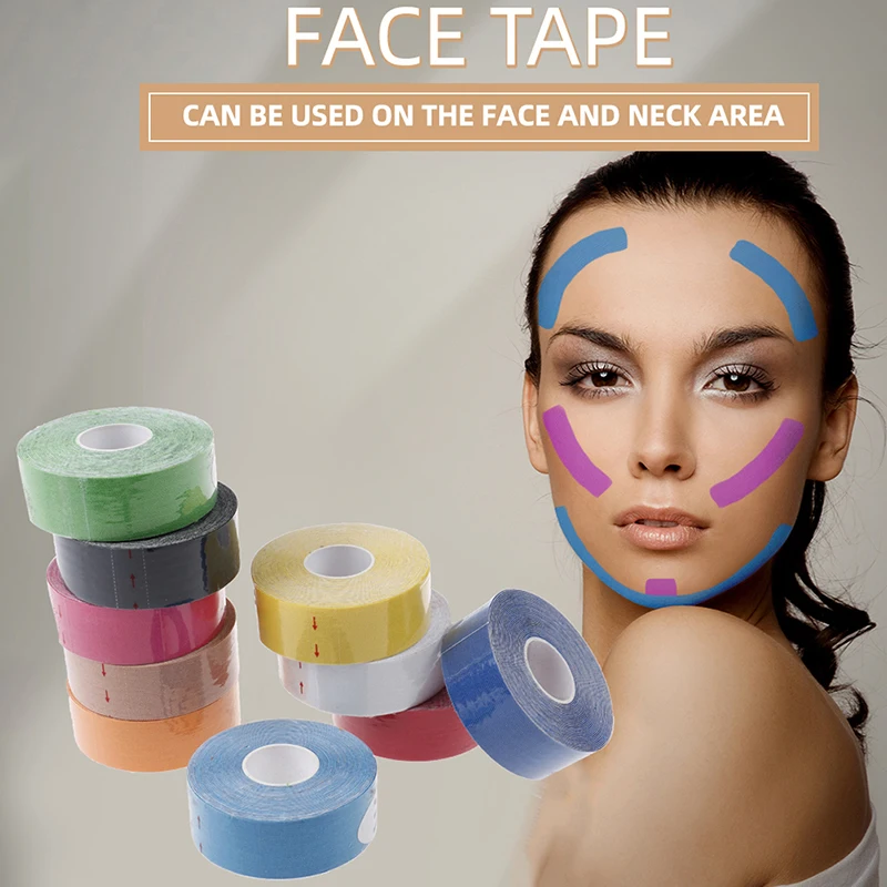 Kinesiology Tape For Face V Line And Neck Eyes Area Lifting Wrinkle