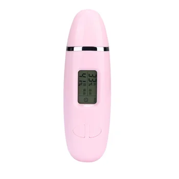

1pc Precision Skin Oil Content Analyzer Digital Facial Moisture Meter for Friends Family Female (Pink)