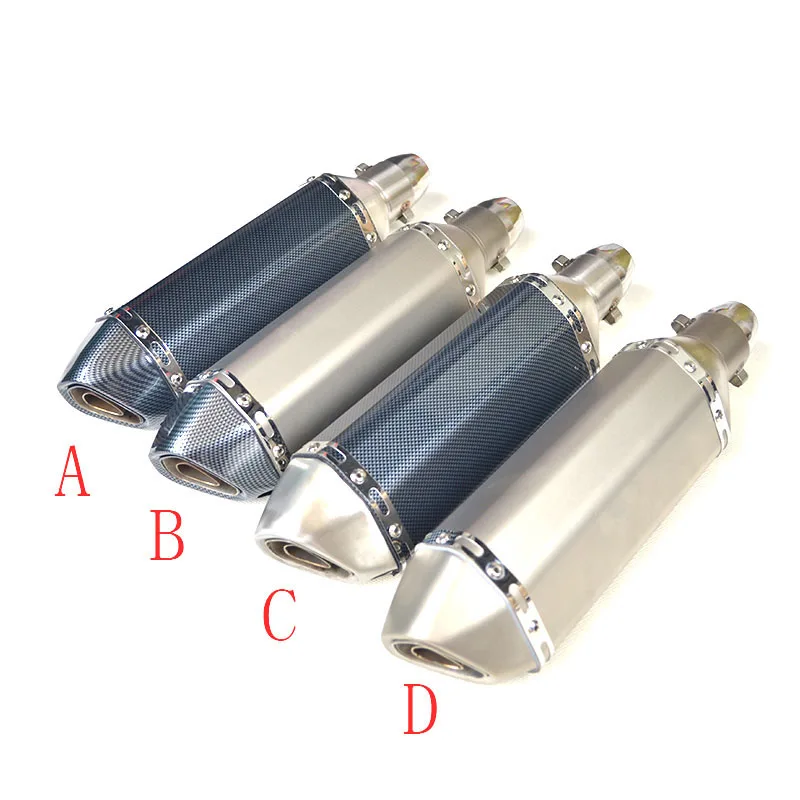 

Yoshimura Racing Universal Motorcycle Exhaust Escape Moto Muffler Pipe With Removable DB Killer GY6 CBR125 CB400 CB600 YZF