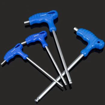 

1pc Wrench Long Arm Star Torx Allen Hex Key Wrench Spanner Hexagon T Type Wrenches Bicycle Repair Tools
