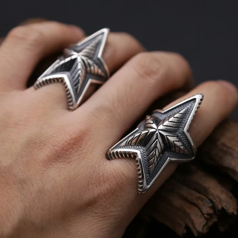 Новинка S925 puresilver Cody Sanderson азиатская звезда серебряное кольцо для мужчин мужское