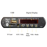 tf כרטיס Bluetooth סאב מגבר לוח 2.1 ערוץ 3 * 80W צריכת חשמל גבוהה אודיו הלוח עם AUX TF כרטיס U דיסק לבית סאונד תיאטרון DIY (5)
