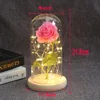 Beautiful rose, eternal light, beautiful rose and pink beast on Crystal Dome for mother's Valentine's day or Christmas present ► Photo 2/6
