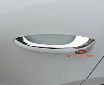 

Chrome outside door handle cover trim For Porsche Macan S turbo 2014+