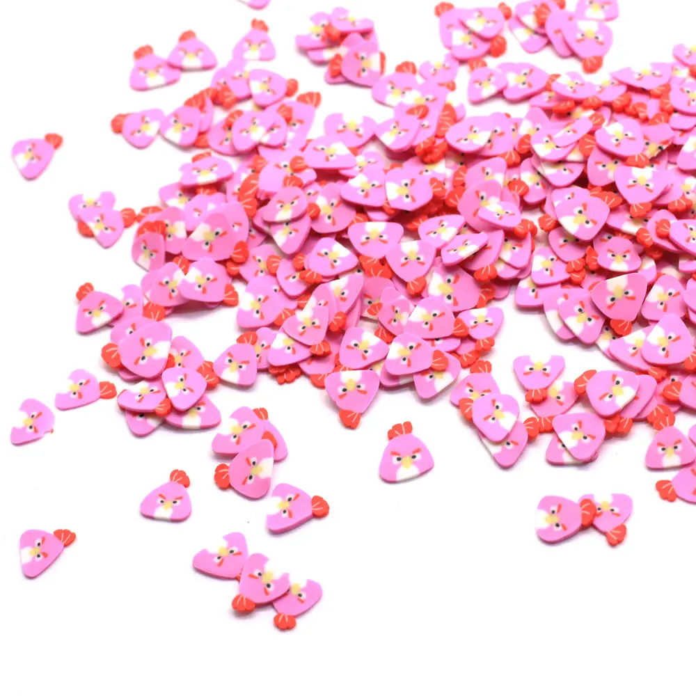 50g/200g Polymerlk Bulk Animal Polymer Clay Slices Cane 6*7MM Miniature