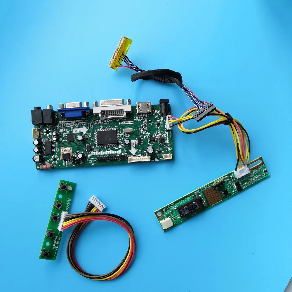 Для LP133WX2-TLC8 панель экрана 13," lcd DVI плата контроллера 30pin LVDS 1280X800 монитор Комплект VGA HDMI 1 лампы